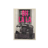 Carte Kencre Carte kencre - zeefdruk print M (A5) - oh la la Carte Kencre Carte kencre - zeefdruk print M (A5) - oh la la
