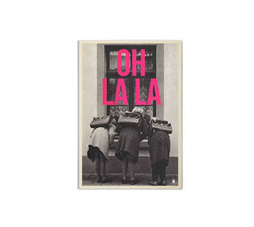 Carte Kencre Carte kencre - zeefdruk print M (A5) - oh la la