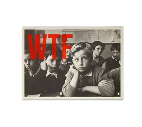 Carte Kencre Carte kencre - zeefdruk print M (A5) - wtf