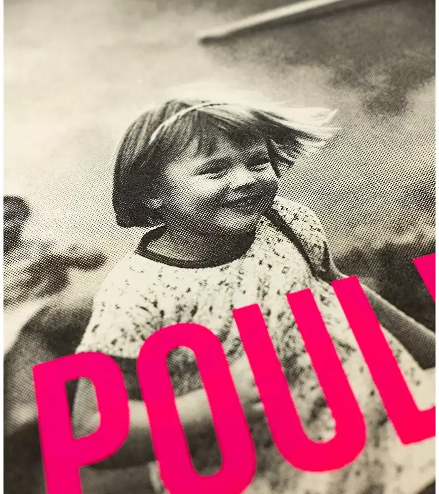 Carte Kencre Carte kencre - zeefdruk print M (A5) - poulette Carte Kencre Carte kencre - zeefdruk print M (A5) - poulette