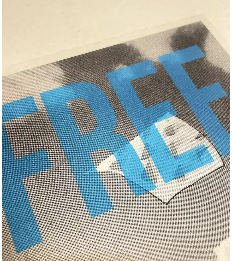 Carte Kencre Carte kencre - zeefdruk print M (A5) - free Carte Kencre Carte kencre - zeefdruk print M (A5) - free