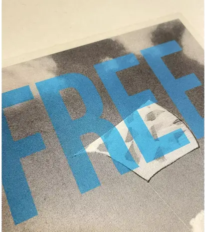 Carte Kencre Carte kencre - zeefdruk print M (A5) - free Carte Kencre Carte kencre - zeefdruk print M (A5) - free