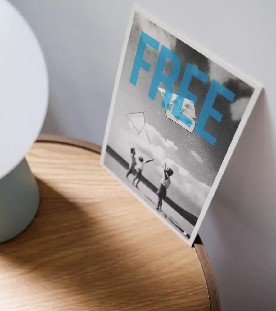Carte Kencre Carte kencre - zeefdruk print M (A5) - free Carte Kencre Carte kencre - zeefdruk print M (A5) - free