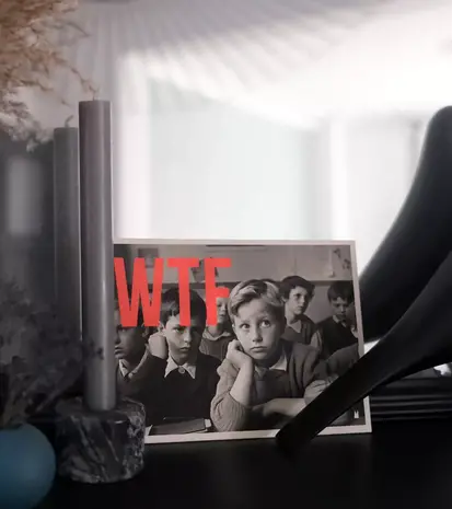 Carte Kencre Carte kencre - zeefdruk print M (A5) - wtf Carte Kencre Carte kencre - zeefdruk print M (A5) - wtf