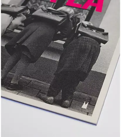 Carte Kencre Carte kencre - zeefdruk print M (A5) - oh la la Carte Kencre Carte kencre - zeefdruk print M (A5) - oh la la