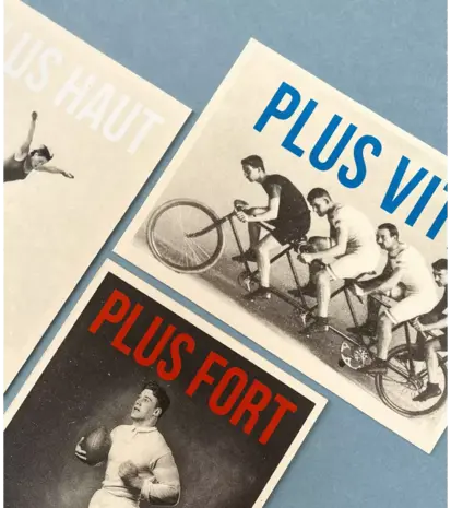 Carte Kencre Carte kencre - zeefdruk print M (A5) - plus vite