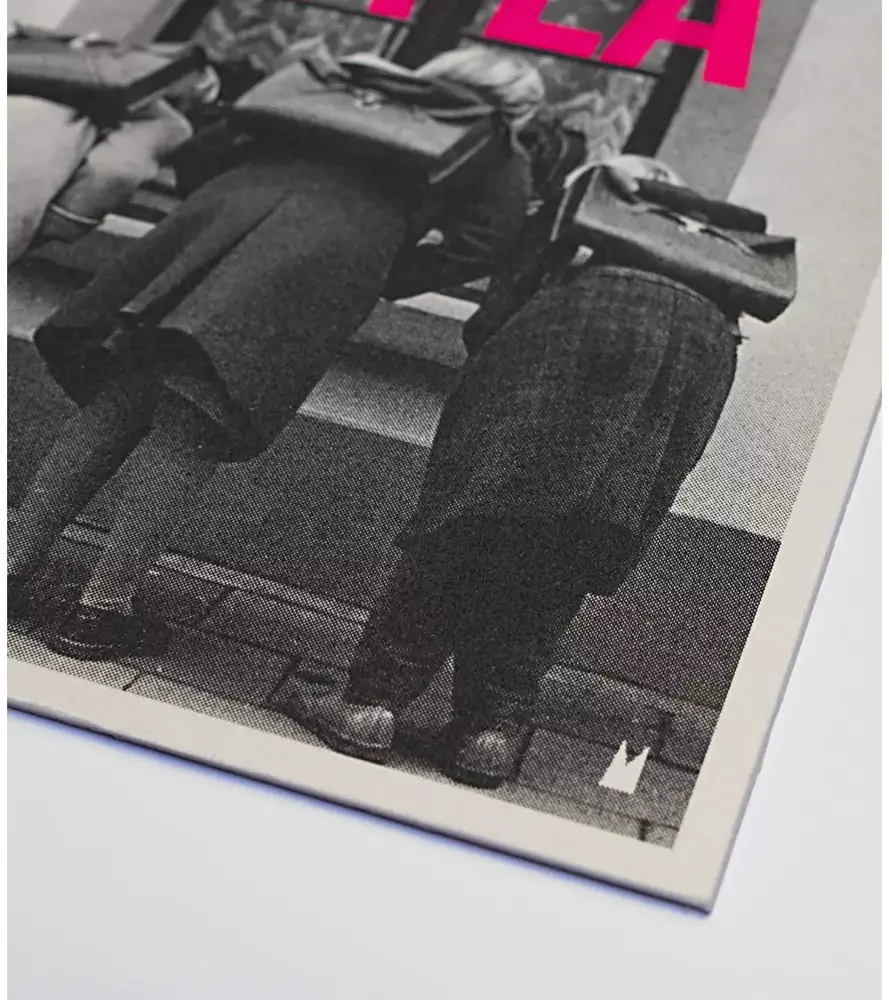 Carte Kencre Carte kencre - zeefdruk print L (A4) - oh la la Carte Kencre Carte kencre - zeefdruk print L (A4) - oh la la