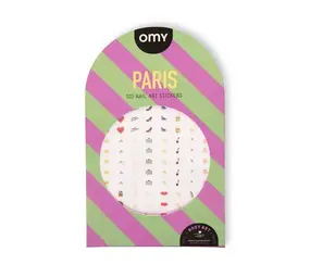 Omy Omy - nagelstickers - paris