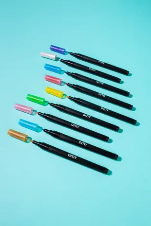 Omy Omy - stiften - glitter (set van 9) Omy Omy - stiften - glitter (set van 9)