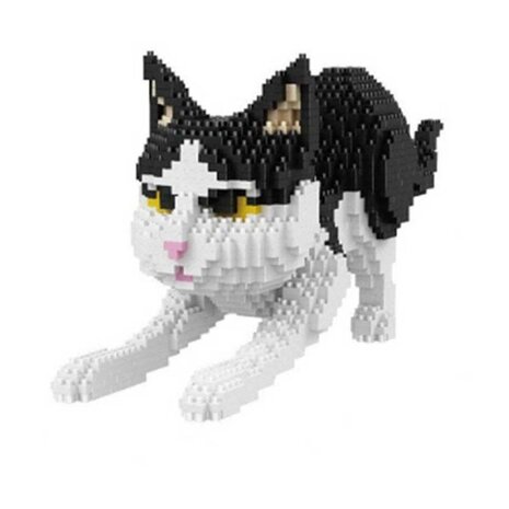 Balody Balody - bouwpakket - zwart witte kat (1390 stukjes) Balody Balody - bouwpakket - zwart witte kat (1390 stukjes)