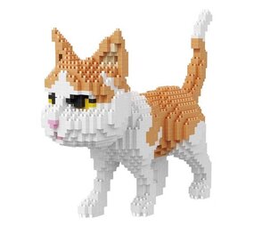 Balody Balody - bouwpakket - rode kat (1390 stukjes)