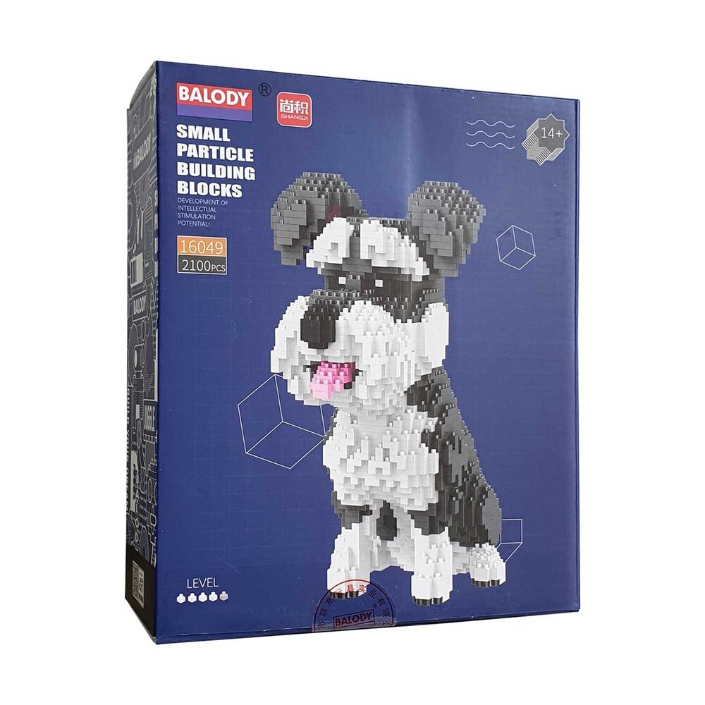 Balody Balody - bouwpakket - schnauzer (2100 stukjes) Balody Balody - bouwpakket - schnauzer (2100 stukjes)