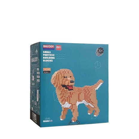 Balody Balody - bouwpakket - golden retriever (824 stukjes)