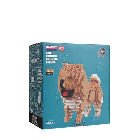 Balody Balody - bouwpakket - chow chow (768 stukjes) Balody Balody - bouwpakket - chow chow (768 stukjes)