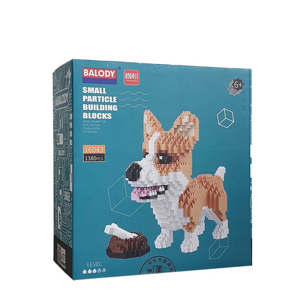 Balody Balody - bouwpakket - corgi (1380 stukjes) Balody Balody - bouwpakket - corgi (1380 stukjes)