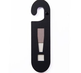 Puki wuki Puki wuki - deurhanger ?/! - zwart blauw