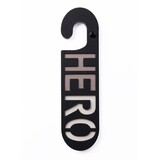 Puki wuki Puki wuki - deurhanger hero/zero - zwart/blauw Puki wuki Puki wuki - deurhanger hero/zero - zwart/blauw