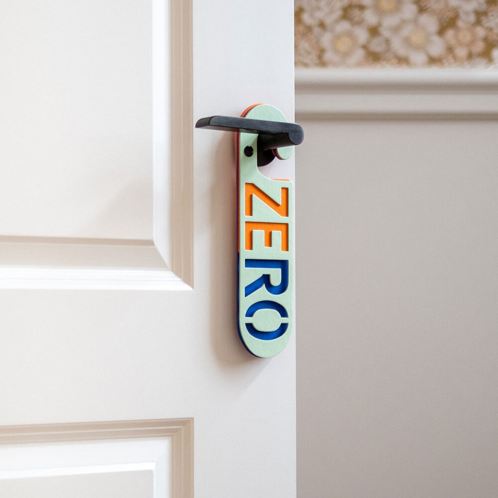 Puki wuki Puki wuki - deurhanger hero/zero - roze/groen Puki wuki Puki wuki - deurhanger hero/zero - roze/groen