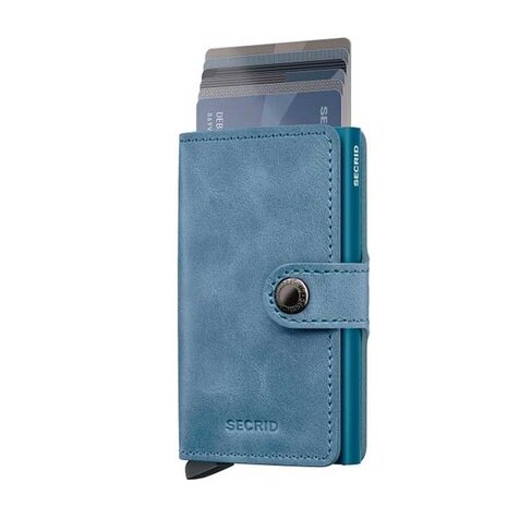 Secrid Secrid - miniwallet vintage - teal Secrid Secrid - miniwallet vintage - teal
