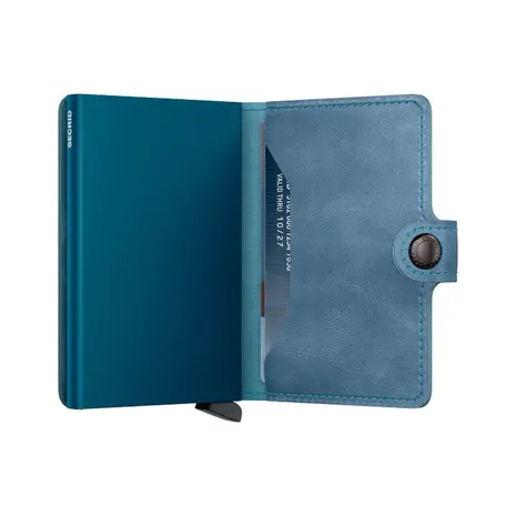 Secrid Secrid - miniwallet vintage - teal Secrid Secrid - miniwallet vintage - teal