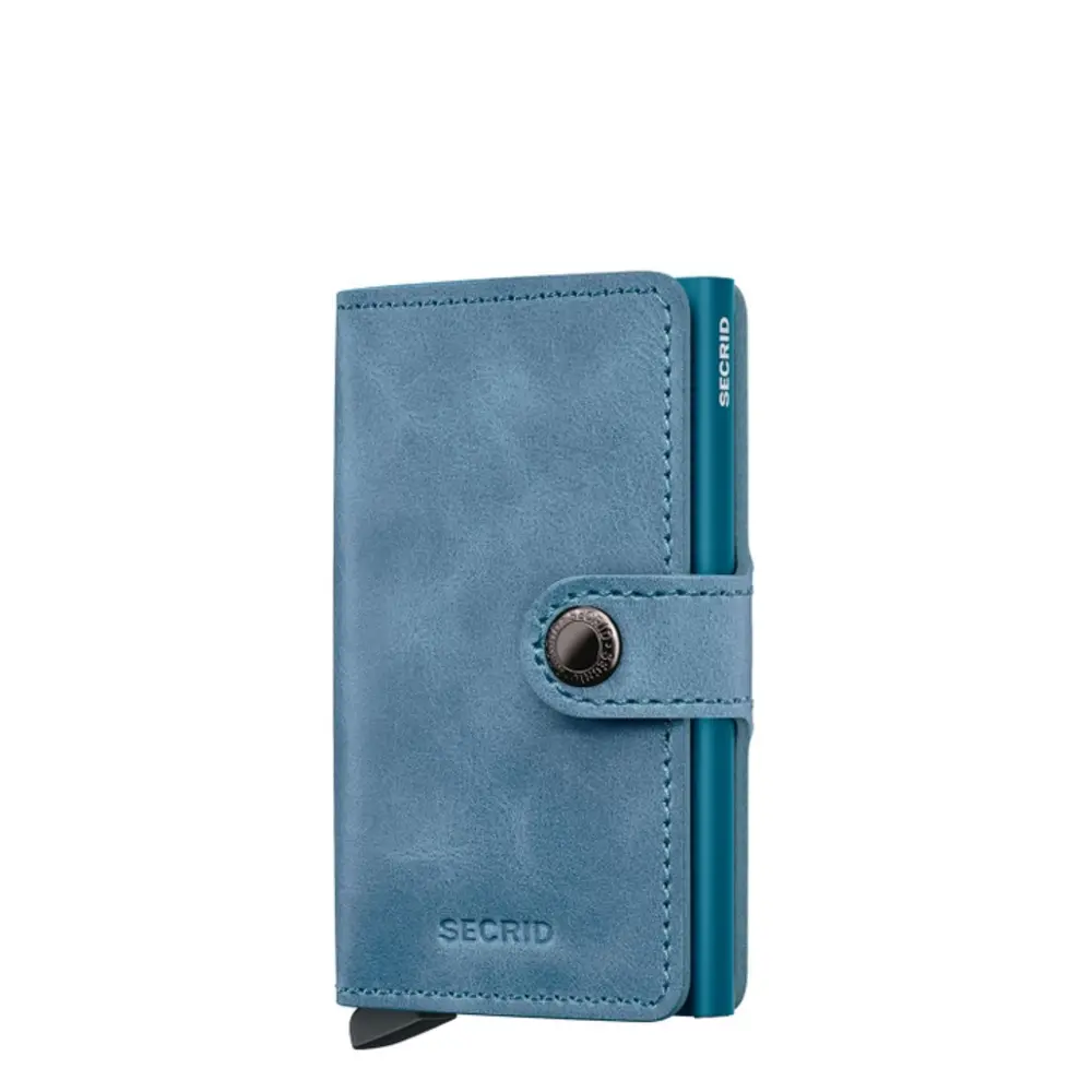 Secrid Secrid - miniwallet vintage - teal Secrid Secrid - miniwallet vintage - teal