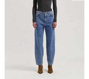 MUD Jeans Mud jeans - brooke high barrel - stone vintage MUD Jeans Mud jeans - brooke high barrel - stone vintage