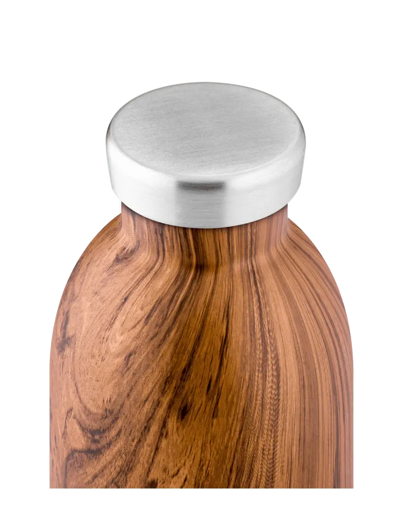24 Bottles 24 bottles - clima  isoleerfles - sequoia wood (500 ml)