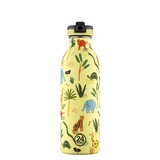 24 Bottles 24 Bottles - rvs drinkfles (500 ml) - jungle friends 24 Bottles 24 Bottles - rvs drinkfles (500 ml) - jungle friends