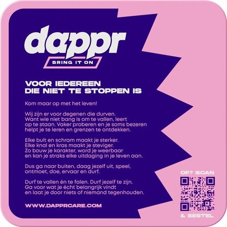 Dappr Dappr - pleisters in blikje - savanne Dappr Dappr - pleisters in blikje - savanne