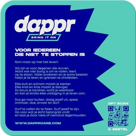 Dappr Dappr - pleisters in blikje - dino Dappr Dappr - pleisters in blikje - dino
