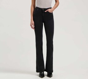 MUD Jeans Mud jeans - isy high flared - stone black