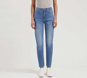 MUD Jeans Mud jeans - mams high tapered - old stone