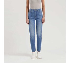 MUD Jeans Mud jeans - mams high tapered - old stone MUD Jeans Mud jeans - mams high tapered - old stone