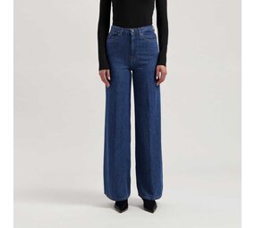 MUD Jeans Mud jeans - sara high loose flow - stone indigo MUD Jeans Mud jeans - sara high loose flow - stone indigo