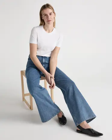 MUD Jeans Mud jeans - sara high loose - stone vintage MUD Jeans Mud jeans - sara high loose - stone vintage