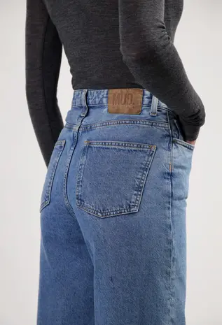 MUD Jeans Mud jeans - sara high loose - stone vintage MUD Jeans Mud jeans - sara high loose - stone vintage
