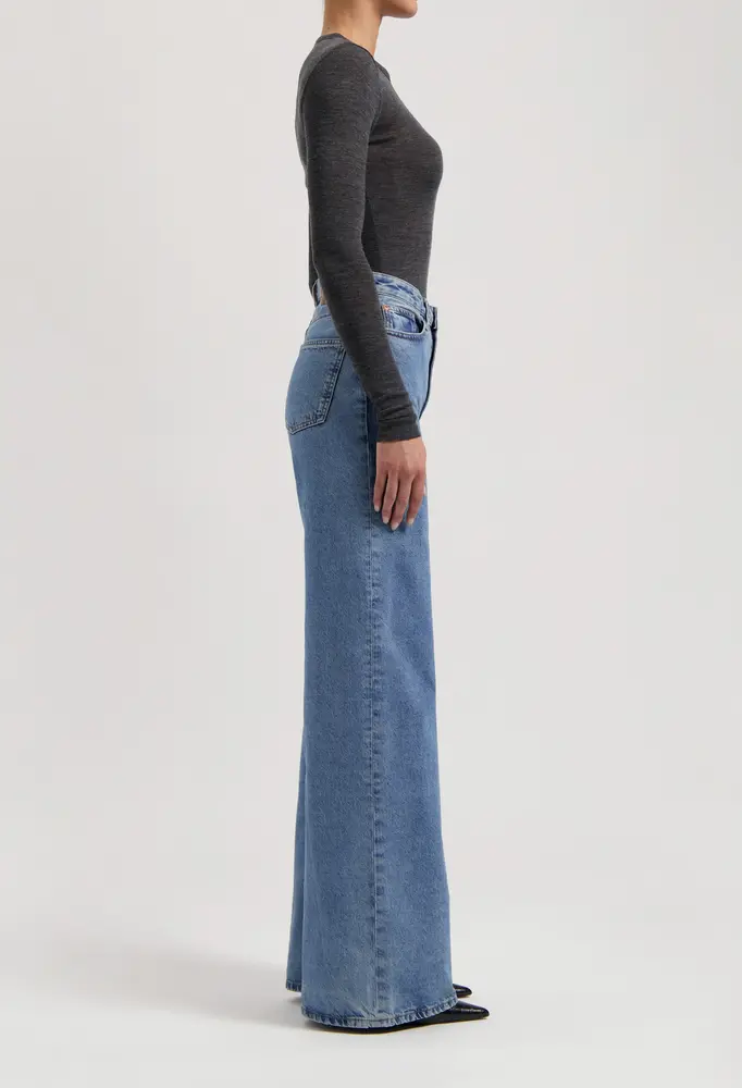 MUD Jeans Mud jeans - sara high loose - stone vintage MUD Jeans Mud jeans - sara high loose - stone vintage