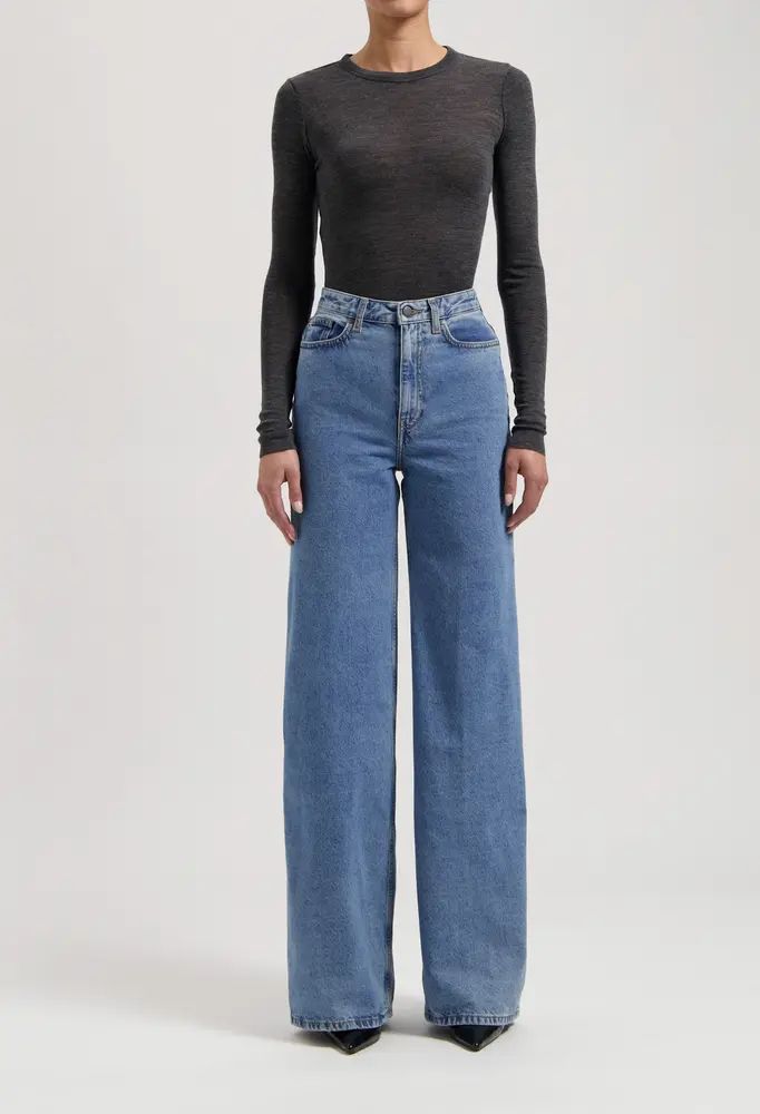MUD Jeans Mud jeans - sara high loose - stone vintage MUD Jeans Mud jeans - sara high loose - stone vintage