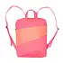 Susan Bijl - the new backpack - fluo pink & coral
