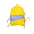 Susan Bijl - the new foldable backpack medium - tv yellow & treble