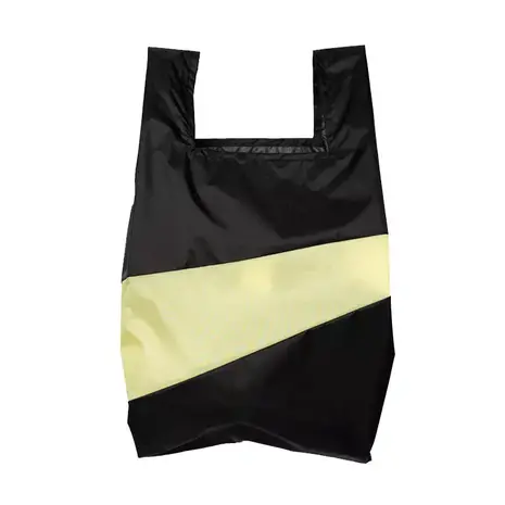 Susan Bijl Susan Bijl - the new shopping bag large - black & joy Susan Bijl Susan Bijl - the new shopping bag large - black & joy