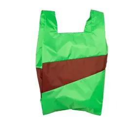 Susan Bijl Susan Bijl - the new shopping bag large - greenscreen & oxyde Susan Bijl Susan Bijl - the new shopping bag large - greenscreen & oxyde