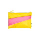 Susan Bijl Susan Bijl - the new pouch medium - tv yellow & fluo pink
