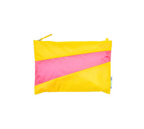Susan Bijl Susan Bijl - the new pouch medium - tv yellow & fluo pink Susan Bijl Susan Bijl - the new pouch medium - tv yellow & fluo pink