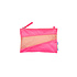 Susan Bijl - the new pouch small - fluo pink & try