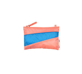 Susan Bijl Susan Bijl - the new pouch small - coral & wave Susan Bijl Susan Bijl - the new pouch small - coral & wave