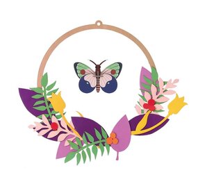 Studio Roof Studio Roof - muurdecoratie - blossom wreath