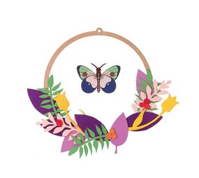 Studio Roof Studio Roof - muurdecoratie - blossom wreath Studio Roof Studio Roof - muurdecoratie - blossom wreath