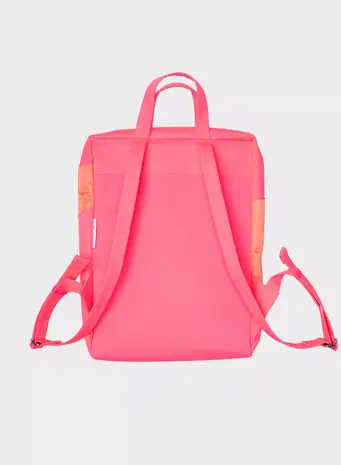 Susan Bijl Susan Bijl - the new backpack - fluo pink & coral