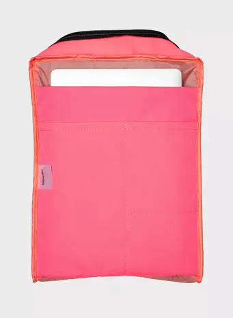 Susan Bijl Susan Bijl - the new backpack - fluo pink & coral